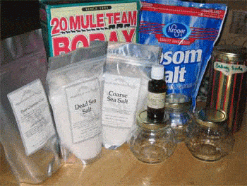 how to make bath salts