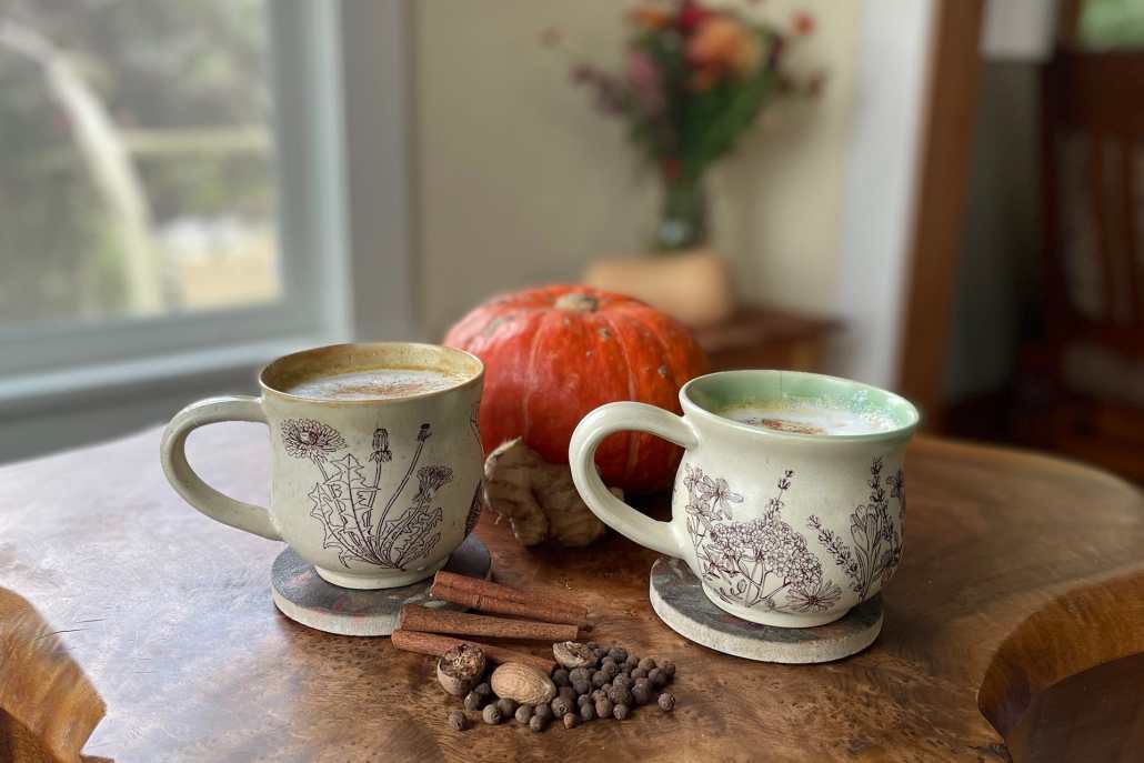 how to make a pumpkin spice latte with healing herbs